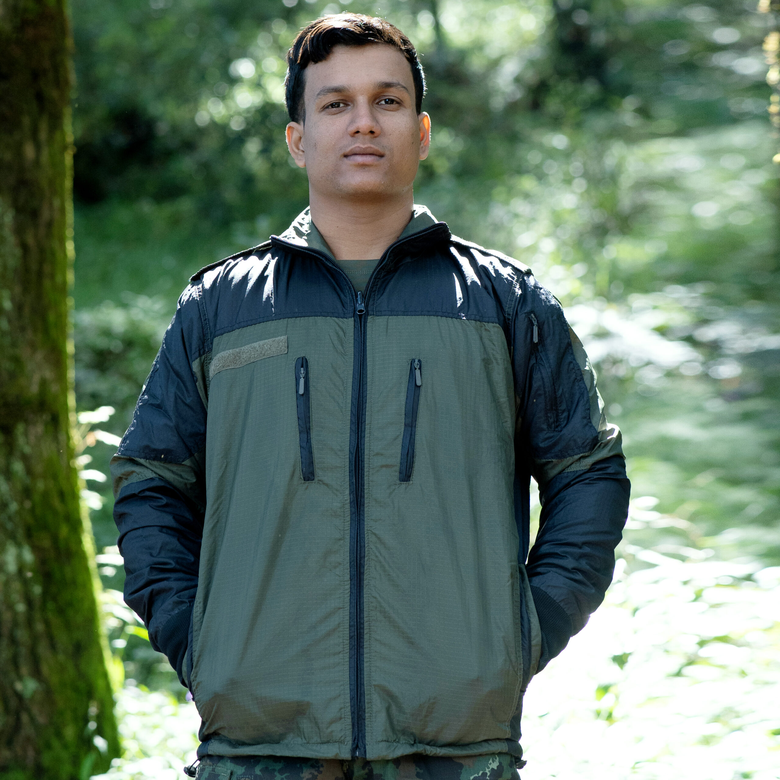 Wind Cheater 6878 - Fleece Lining Front