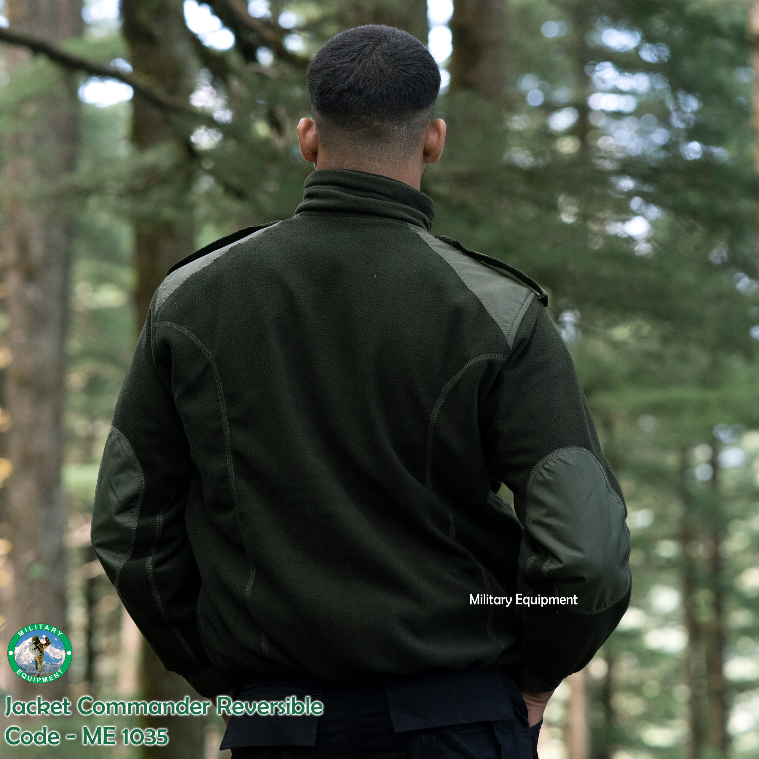 Jacket Commander Reversible- Back Edited