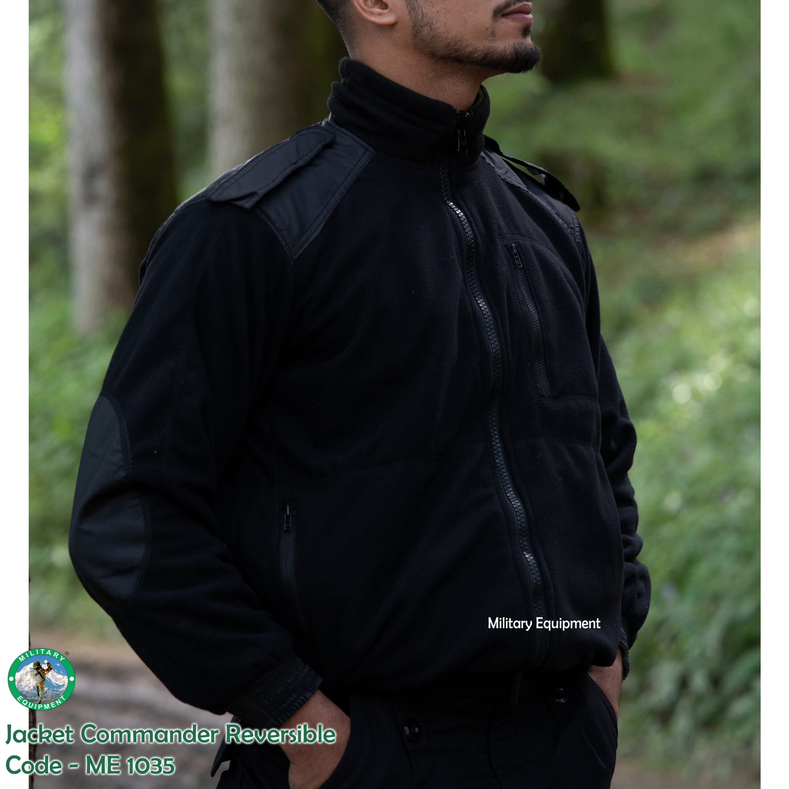 Jacket Commander Reversible- front 2 edited