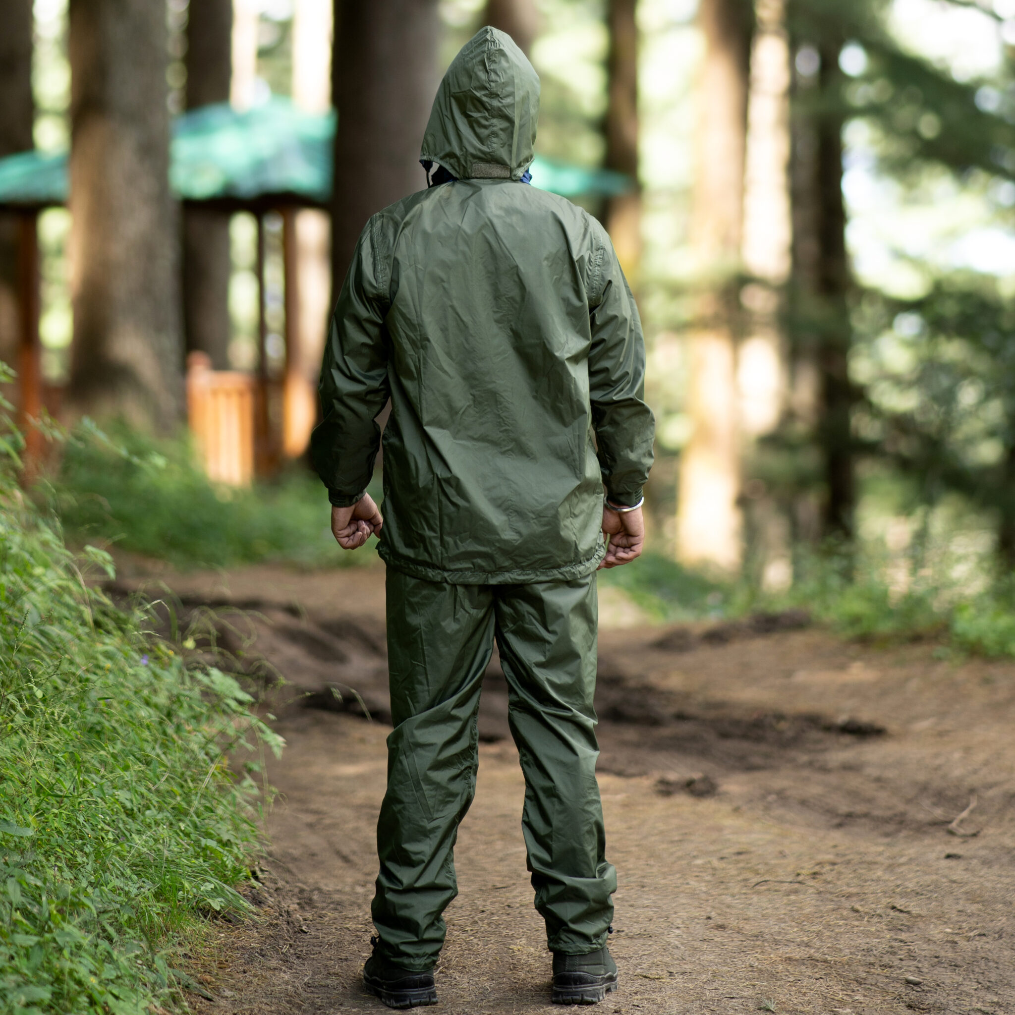 Rain Suit Double layered Reversible (100 Nylon)