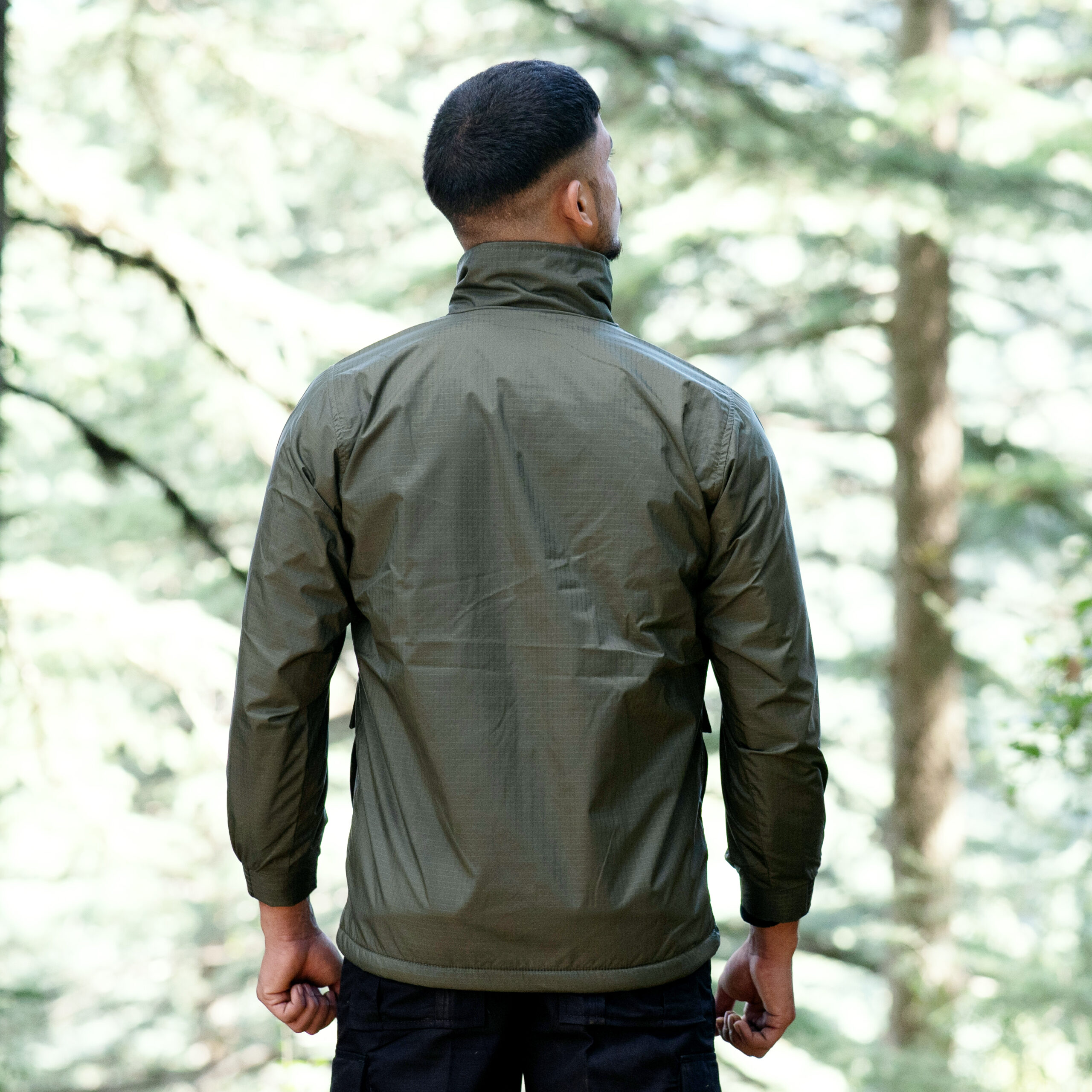 Wind Cheater Fleece Lining Fleece - Back