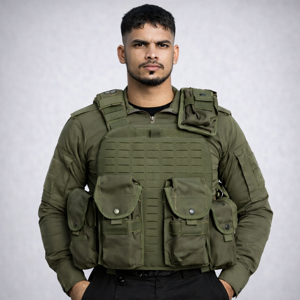 Tactical Vest Laser Cut