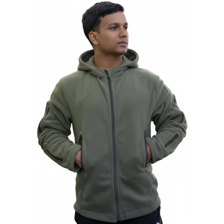 JACKET Fleece - COVERT