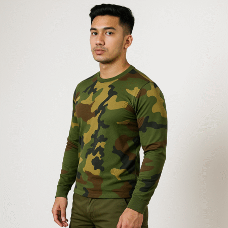 T-Shirt Round Neck Full Sleeves – USA01