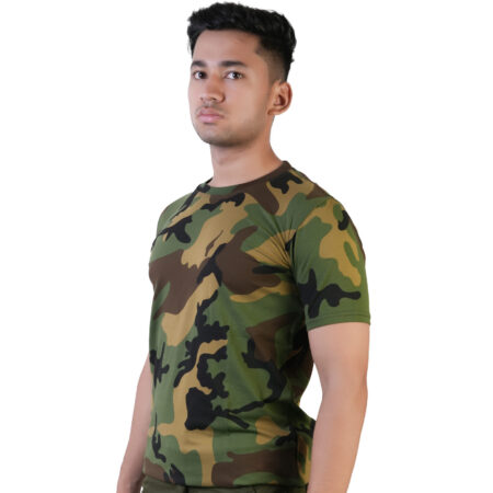 USA05 Army T-Shirt Round Neck Half Sleeves
