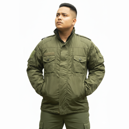 Jacket Tactical Polo Fill Reversible - Solid