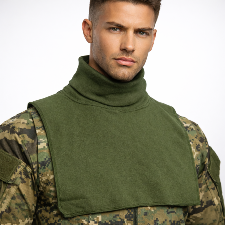 Neck Warmer - Military Green/Black
