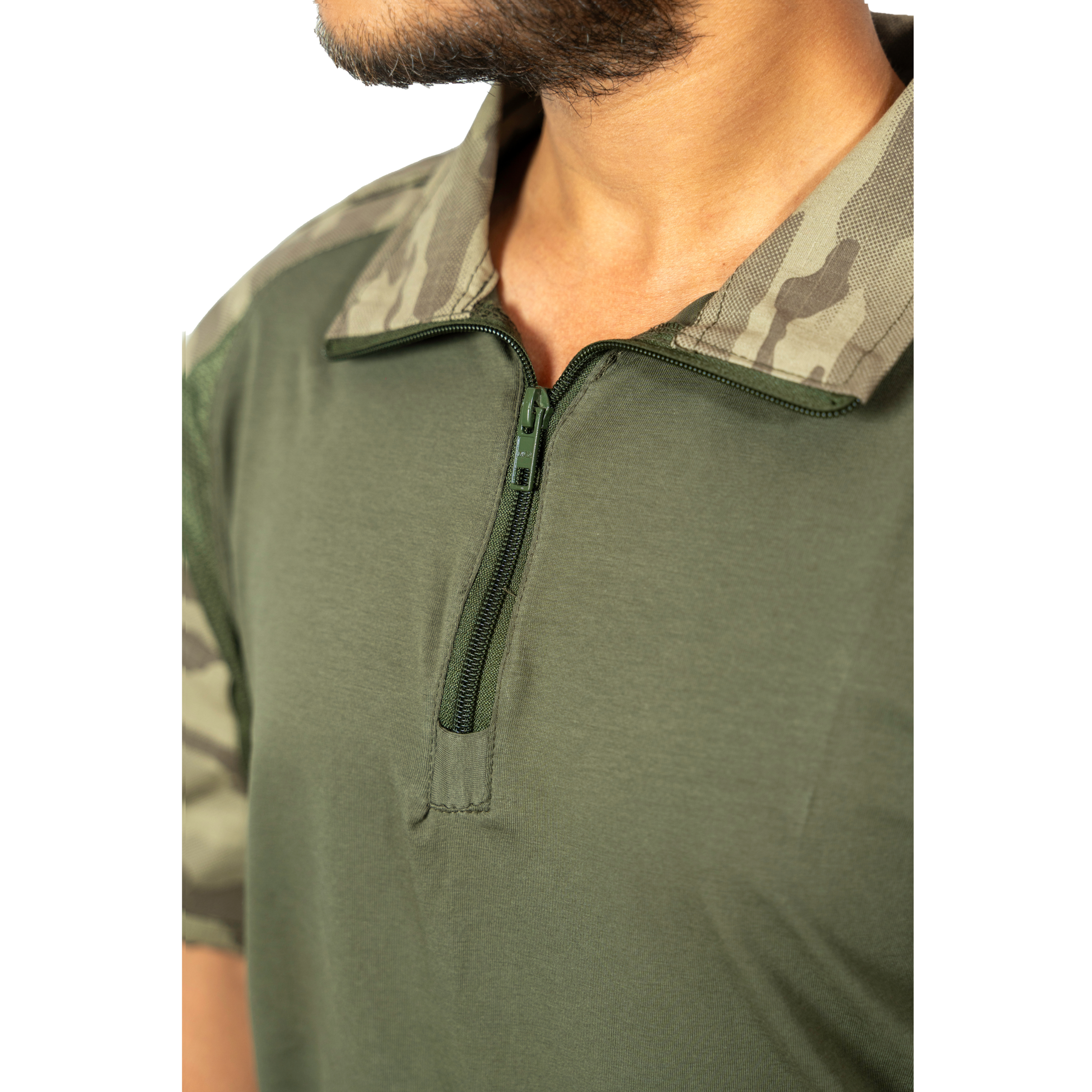 Camo Print Tactical T-Shirt Half Sleeves - ME - Image 2